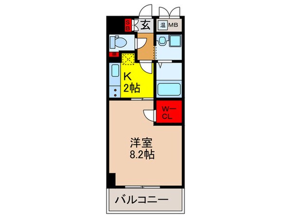 アンソレイユの物件間取画像